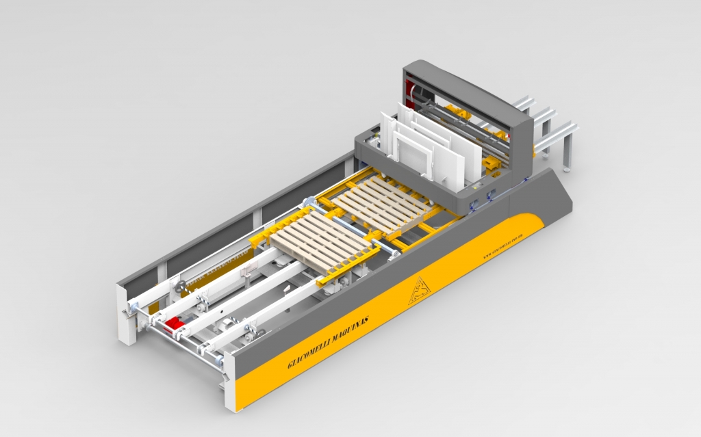 5.2 - Máquina para Montagem Automática de Pallet de Madeira – Modelo PRG-1